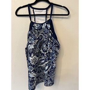 South Point Plus Size Swimwear  2 Piece Tankini Womens‎ size 24 Blue Bikini